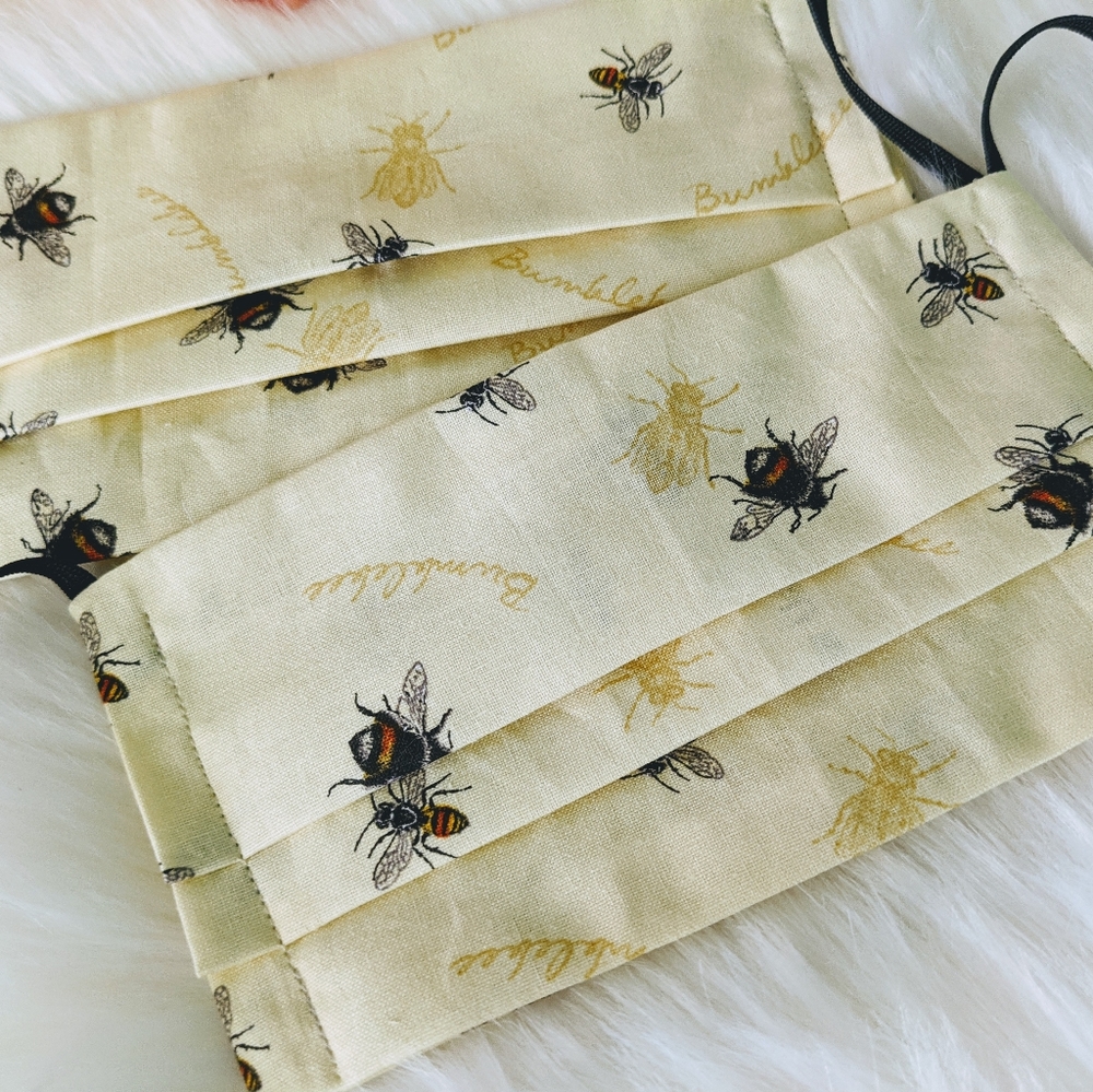Two Face Masks - Bees - Picture 2 of 5